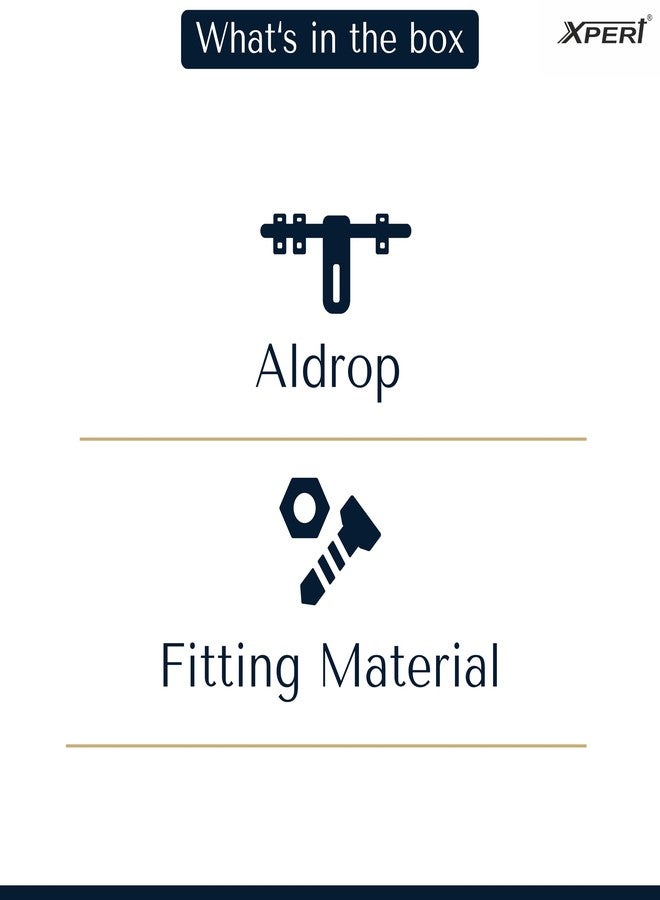 Xpert Antique Kundi 8 Inches (Pack of 1) Aldrop for Door & Door Kadi Konda Set - SSAL-610 (Antq) 3+1 (Aldrop for Main Door) - Image 5